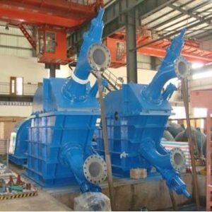 80_1000m_head_pelton_hydro_turbine_with_double_nozzle_hydraulic_turbine_for_power_plant